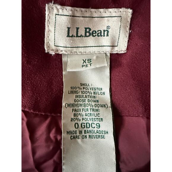 Vintage LL Bean Down Coat - Picture 7 of 9